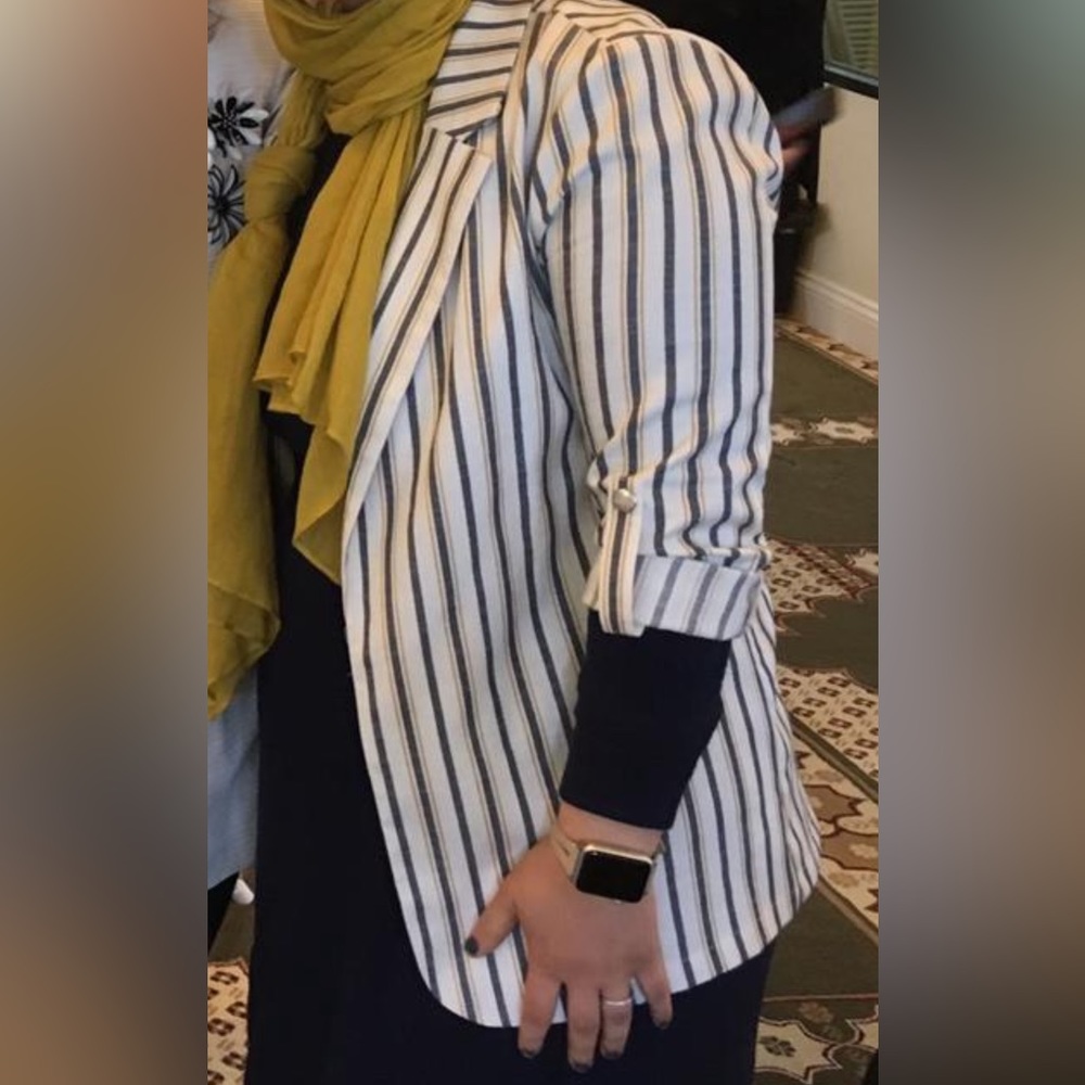 Forever 21 striped jacket/blazer size Medium